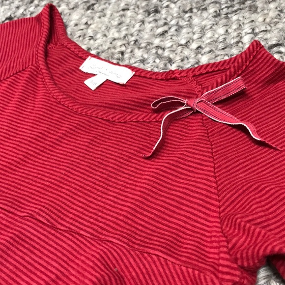 Luna Luna Girls Red Striped Dress - Picture 2 of 5